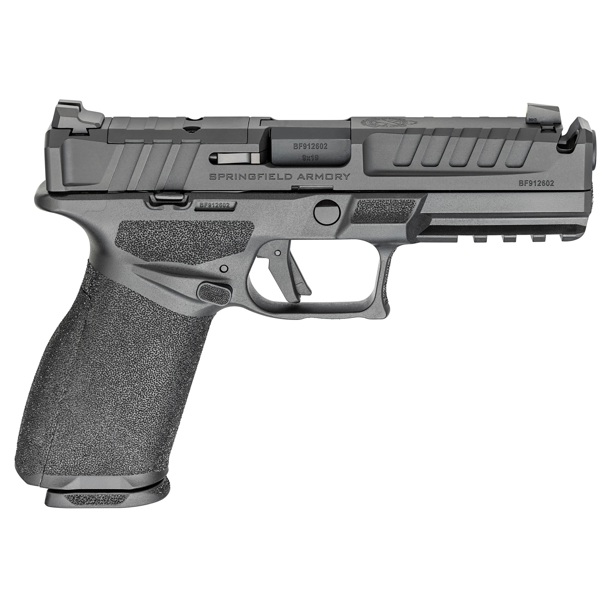 Springfield Armory EC9459BUCOMP Echelon  9mm 17/20rd 4.50" Black Melonite Optic Ready/Integral Compensator