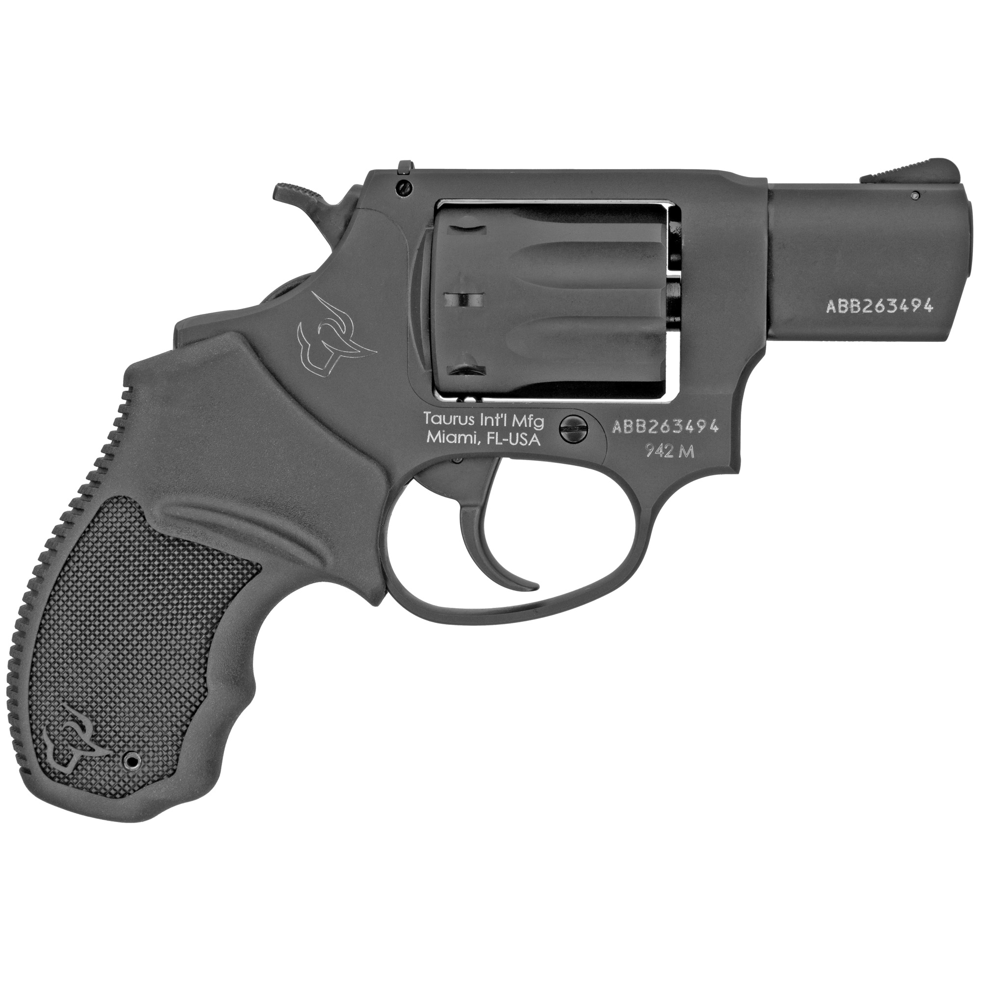 Taurus 942M Revolver 22 WMR. 2 in. Black 8 rd.