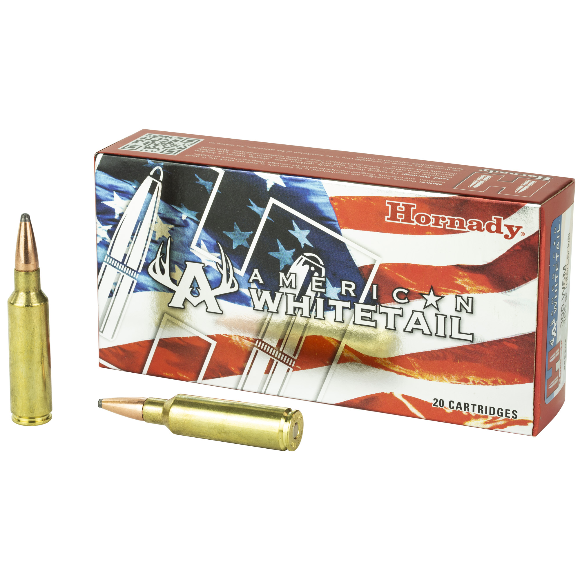 Hornady American Whitetail 300 Winchester Short Magnum InterLock 165 Grain 20 Rounds