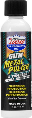 Lucas Oil 10878 Gun Metal Polish  Against Rust and Corrosion 4 oz Bottle