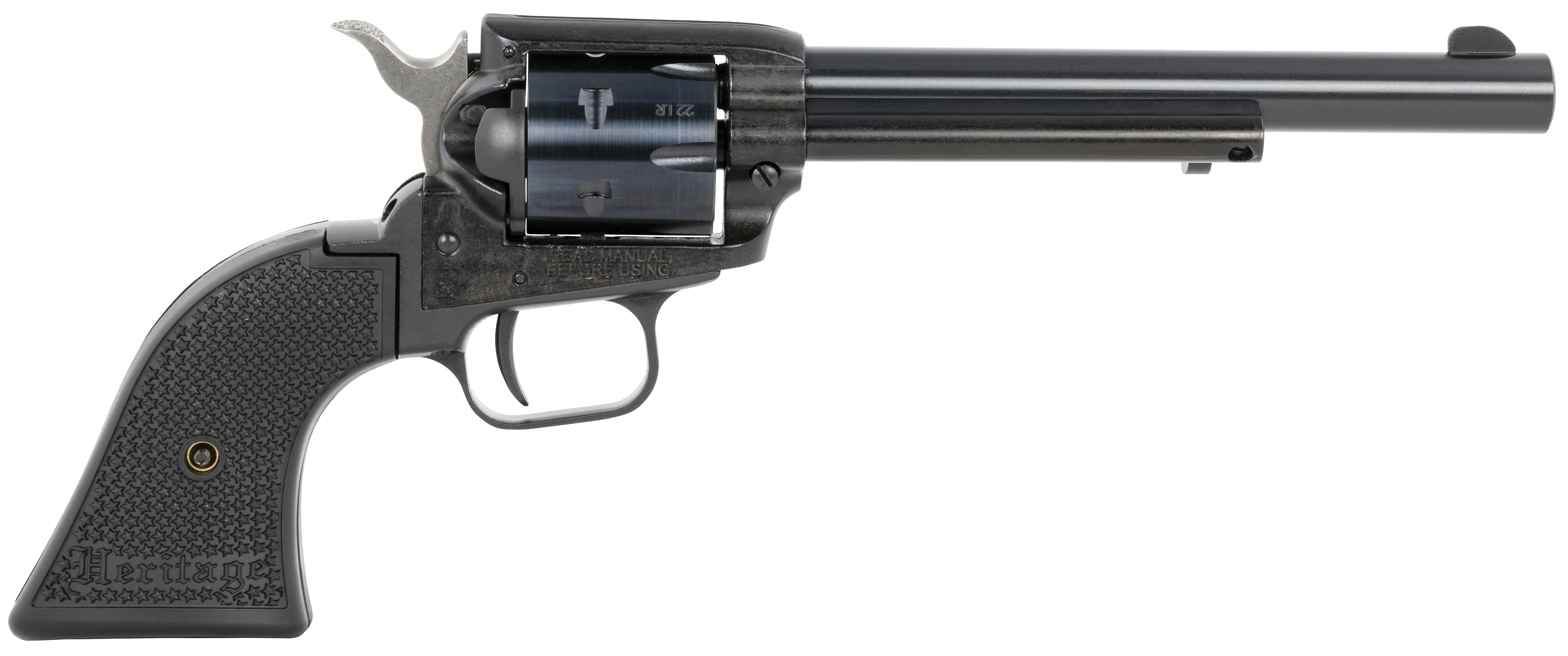 Heritage Manufacturing Rough Rider Rr22b6pg .22 Long Rifle 6.5 in 6 Shot Zinc Alloy Frame