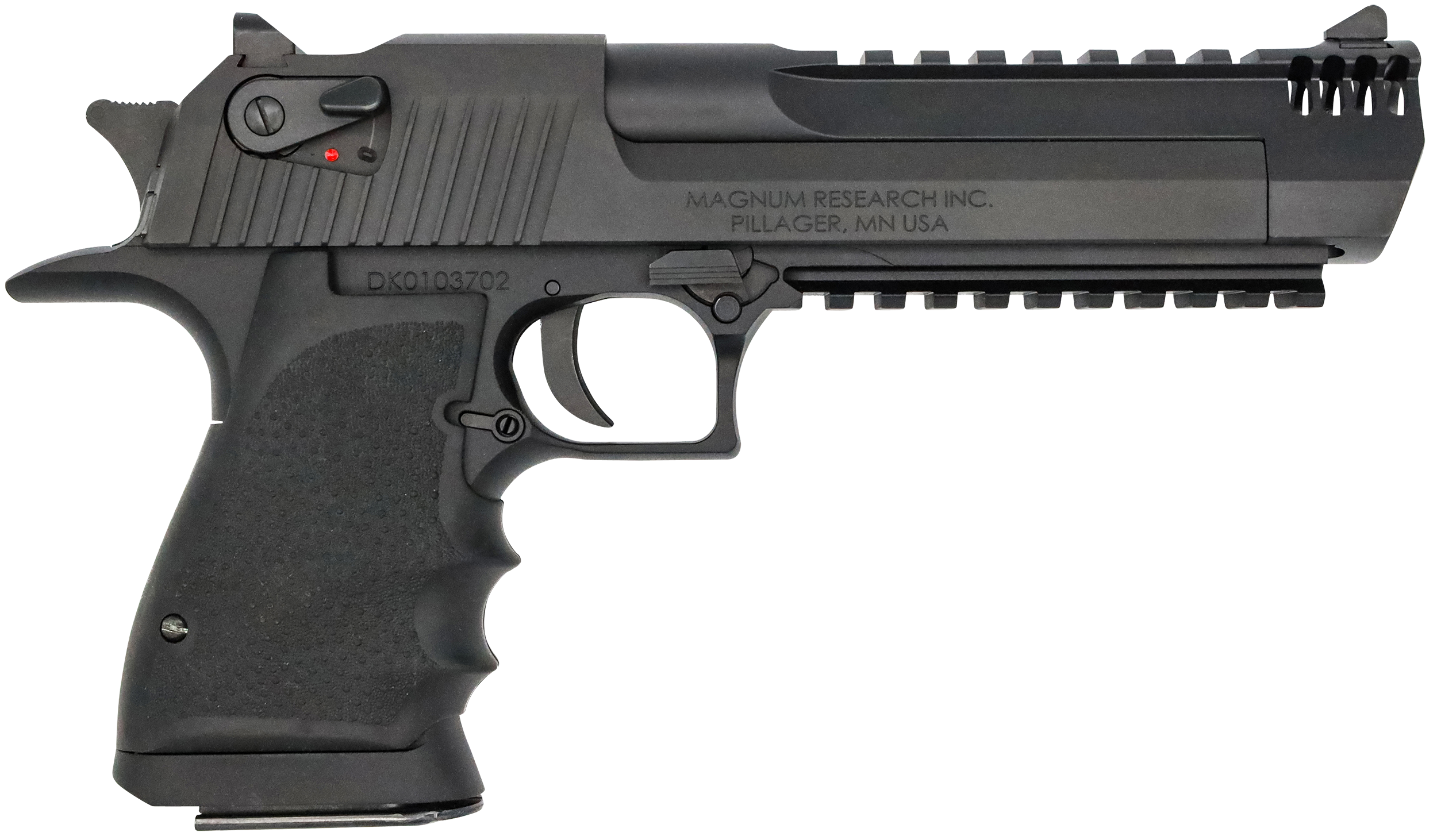 Magnum Research Desert Eagle L6 Mark XIX Pistol 50 AE 5 in. Black Aluminum 8 rd.