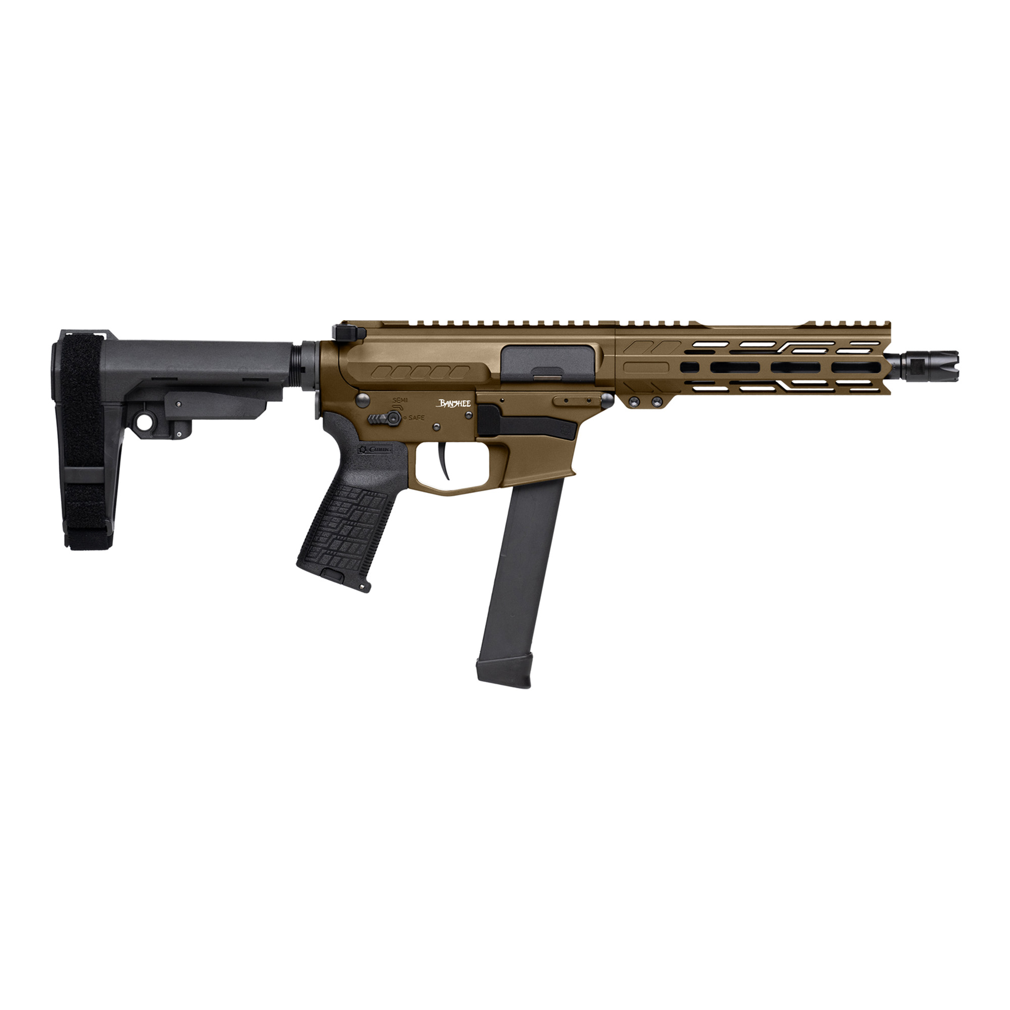 CMMG Banshee Mkgs 9mm Luger 8" 33+1 MDBRNZ
