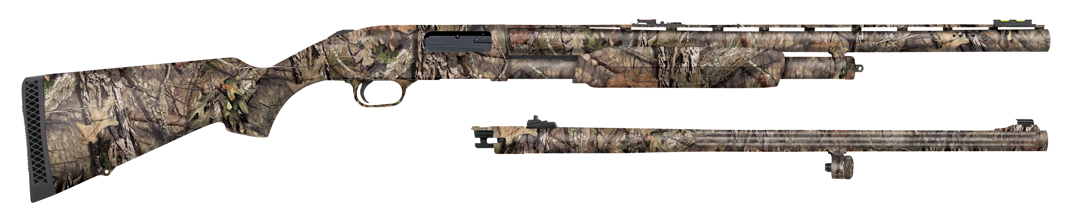 Mossberg 500 Combo Deer Turkey 12 Gauge 24 inch 5+1 Mossy Oak Break Up Country
