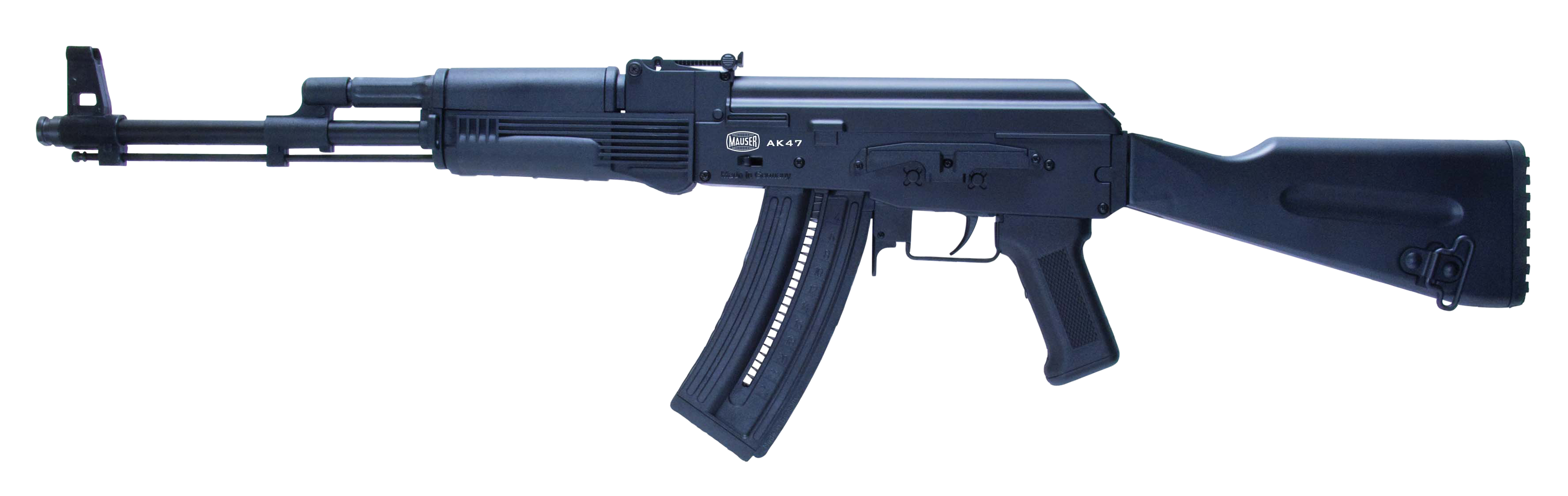 Blue Line Solutions Mauser Rimfire AK-47 22 Long Rifle 16.50" 24+1 Steel Receiver Wood Furniture