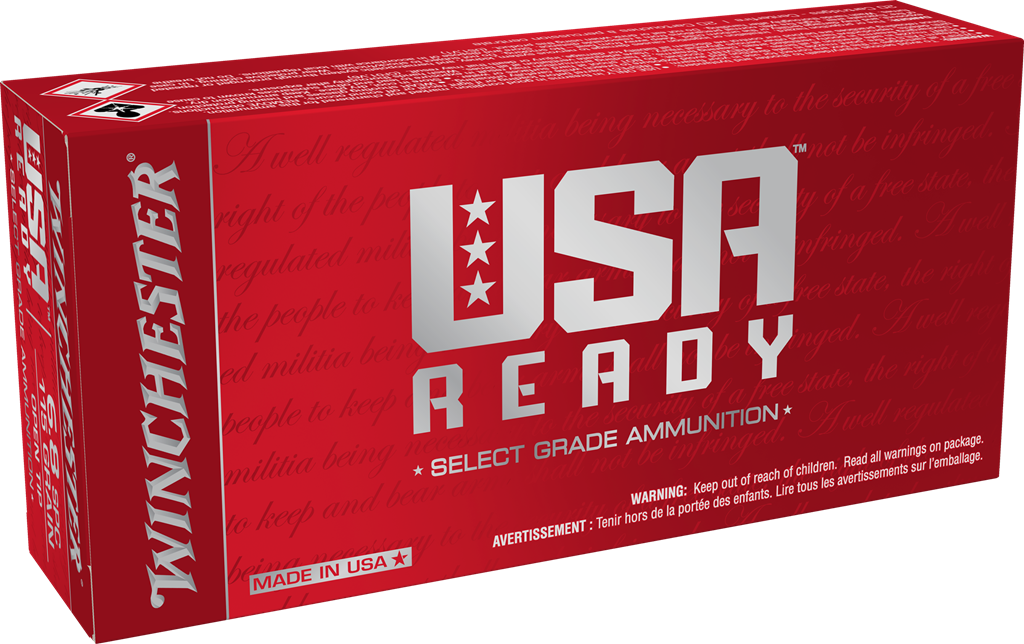 Winchester, Usa Ready, 6.8 Remington SPC, Open Tip, 115 Grain, 20 Rounds