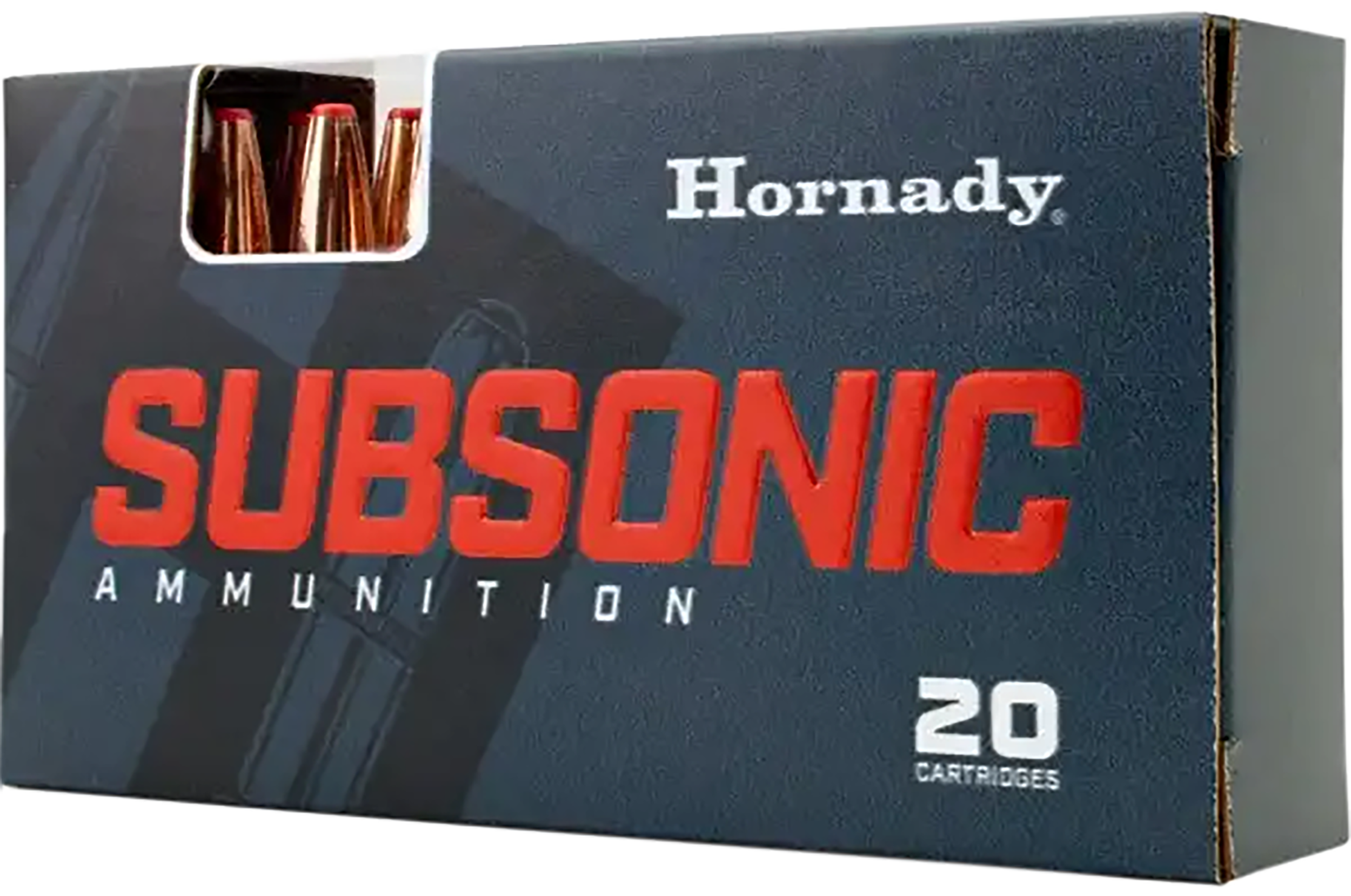 Hornady Subsonic 45-70 Gov Sub X 410 Grain 20 Rounds