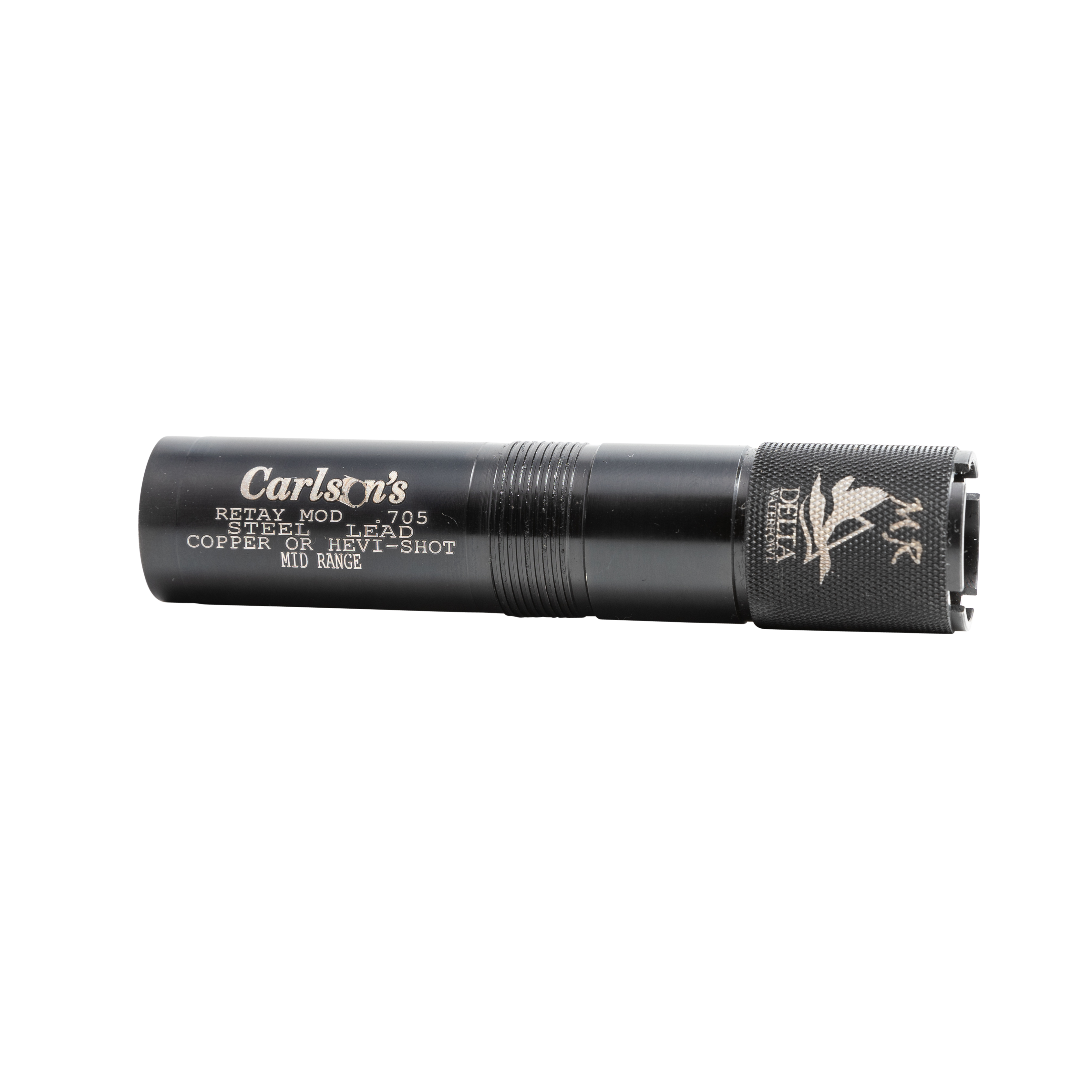Carlson Delta Waterfowl Choke Retay MR 12ga 17-4 Stainless Blue Knurled