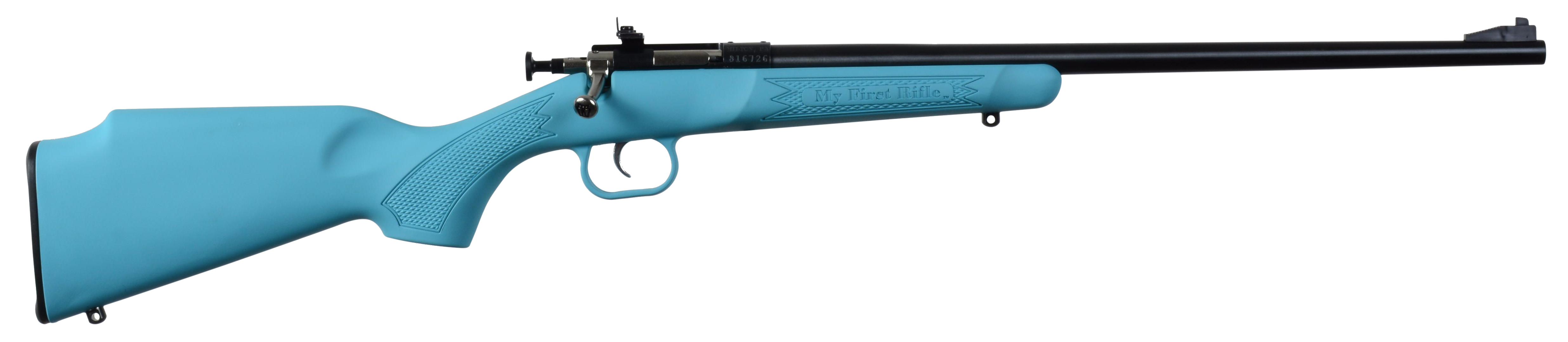 Keystone Crickett Synthetic Stock Rifle 22LR Blue Blued
