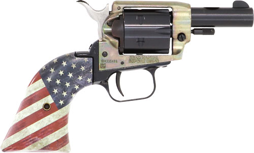 Heritage Manufacturing Barkeep .22 LR 2.68 inch 6 rounds Simulated Case Hardened US Flag Grips