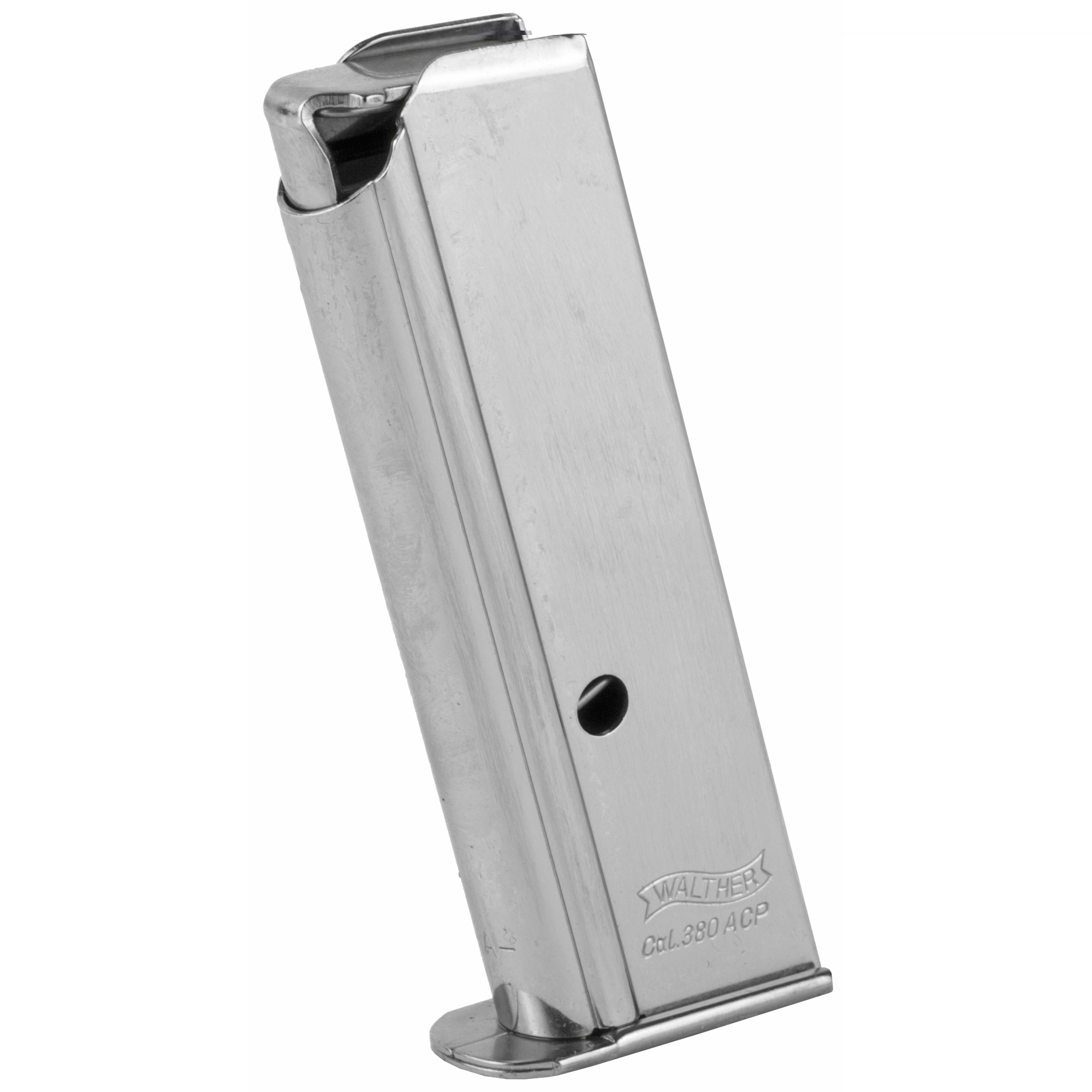 Walther Arms PPK 380 ACP Magazine Nickel 6 Round Capacity
