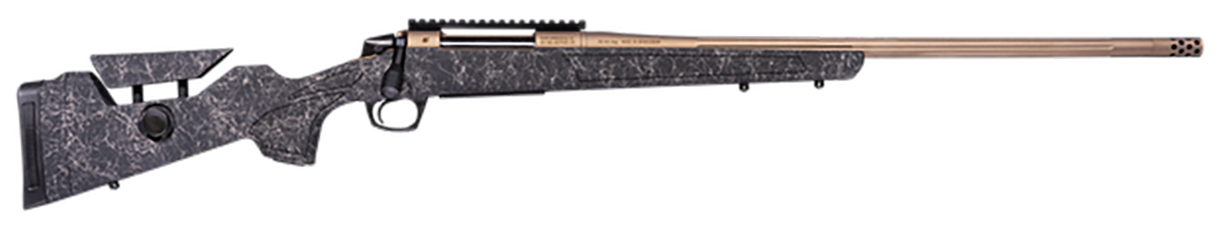 CVA Cascade Long Range Hunter Rifle 6.5 Creedmoor 22 in. Smoked Bronze Webbing Web