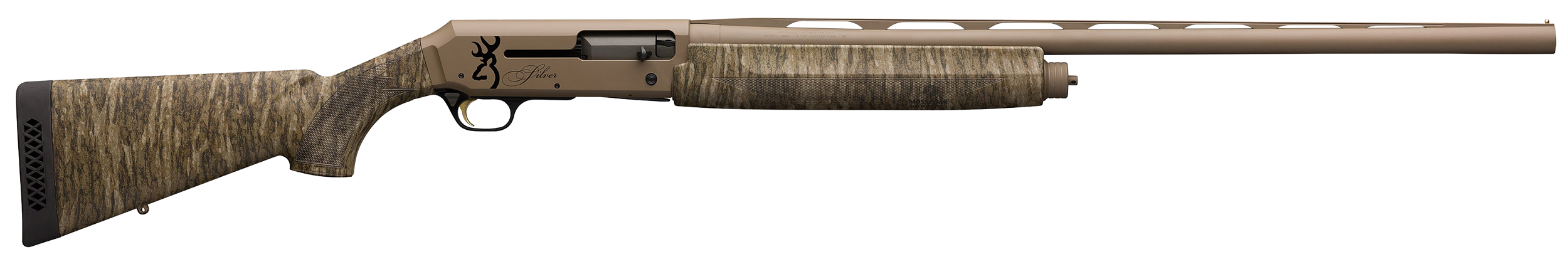 Browning Silver Field 12 Gauge 28in 4 Round Flat Dark Earth Mossy Oak Bottomland
