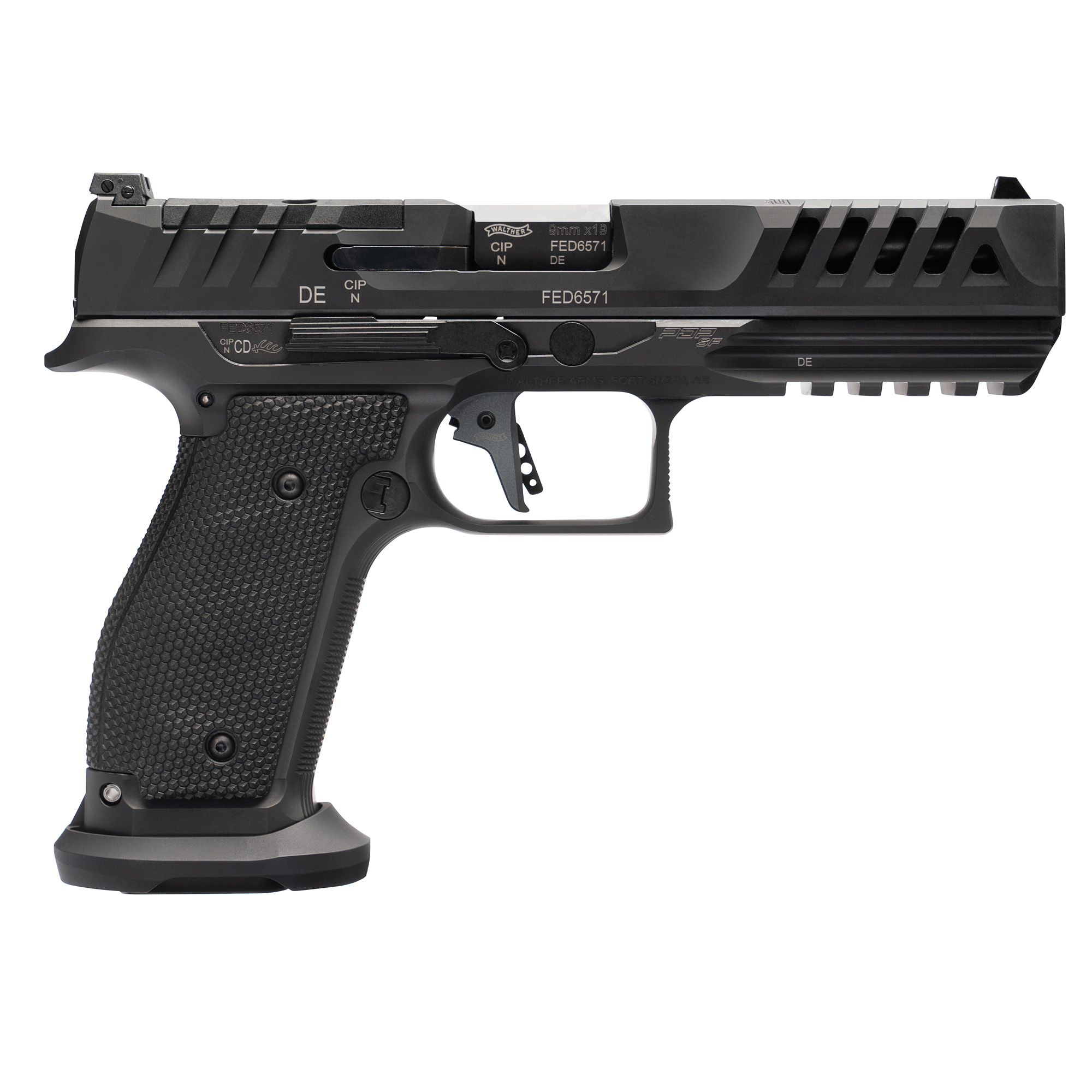 Walther PDP SF Match Pistol 9mm 5 in. Black 18 rd.