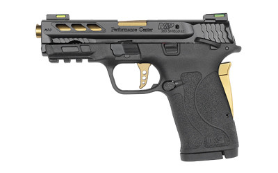 Smith & Wesson, M&P Shield EZ M2.0, 380 ACP, 3.8 inch, 8+1, Armornite slide, Gold ported barrel