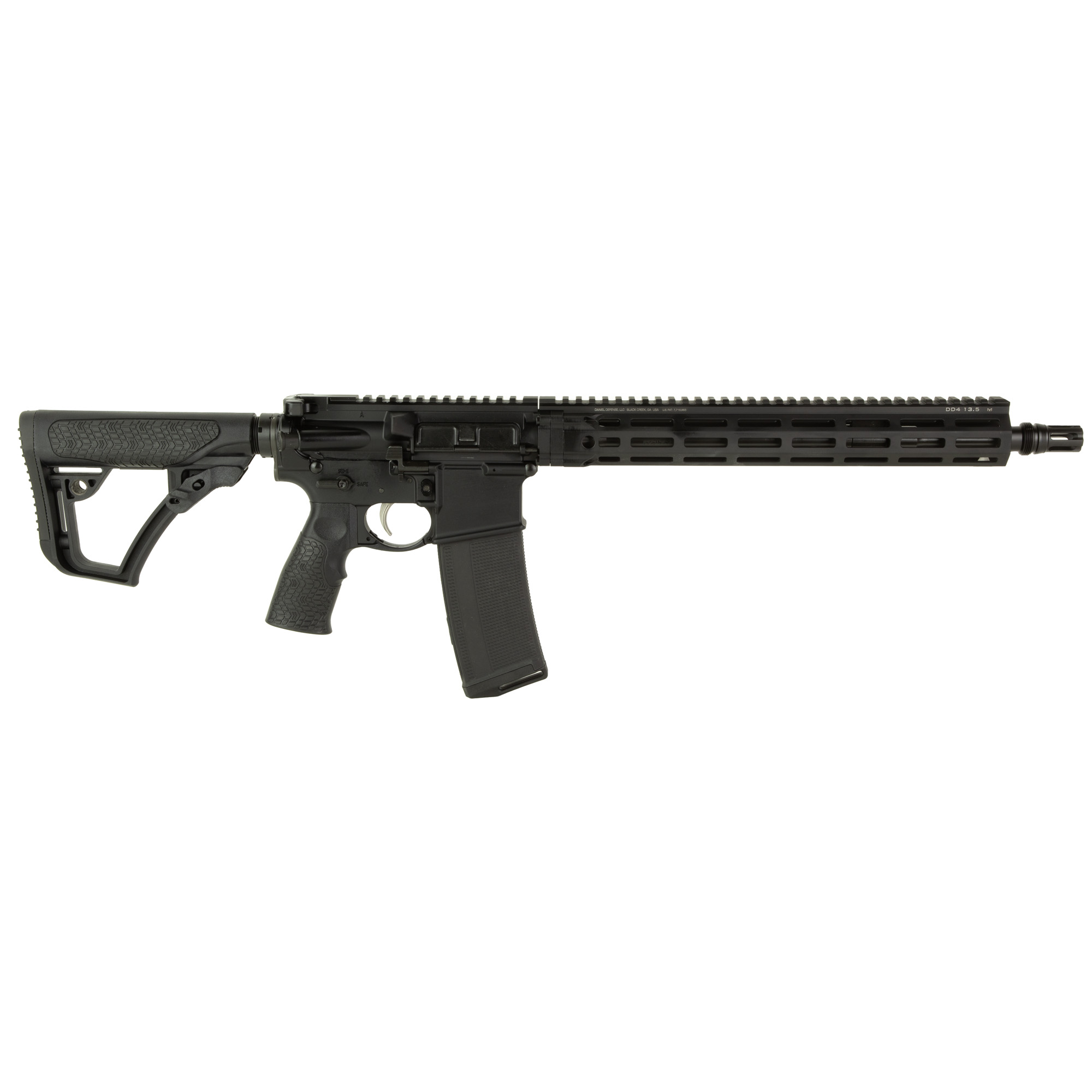 Daniel Defense DD4 V7 SLW 5.56x45 NATO 14.5in Pinned 1:7 Twist Gray Finish