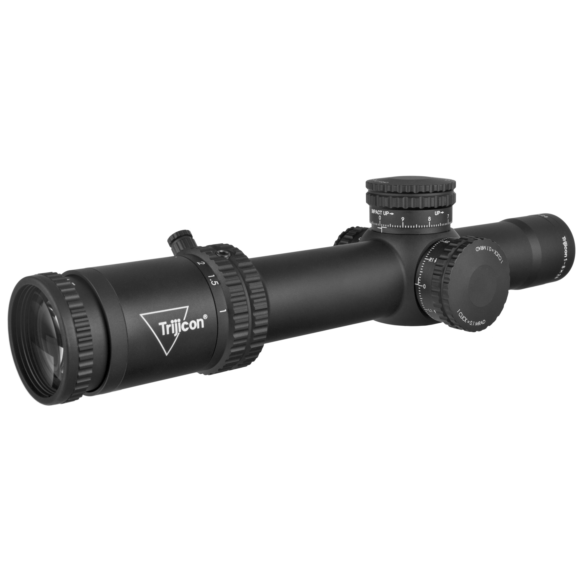 Trijicon Credo HX 1 through 8x28mm 34mm Tube LED Red Green MRAD Segmented Circle Reticle Scope