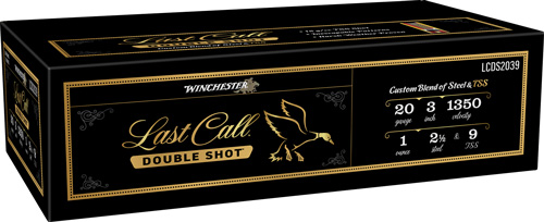 Winchester Last Call Double Shot 20 Gauge Tss 1 Ounce 25 Rounds