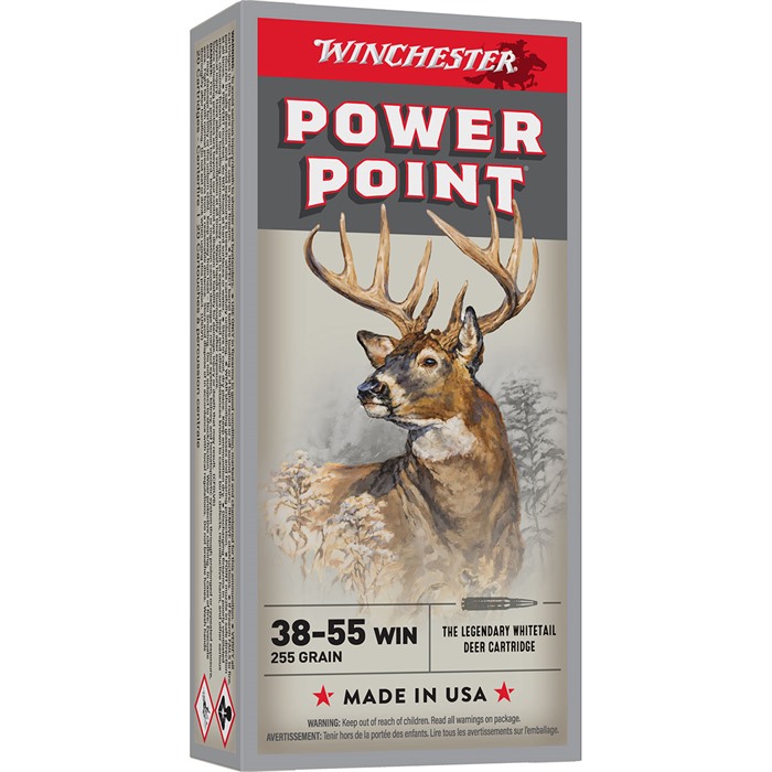 Winchester Super X 38-55 Win Power Point 255 Grain 20 Rounds