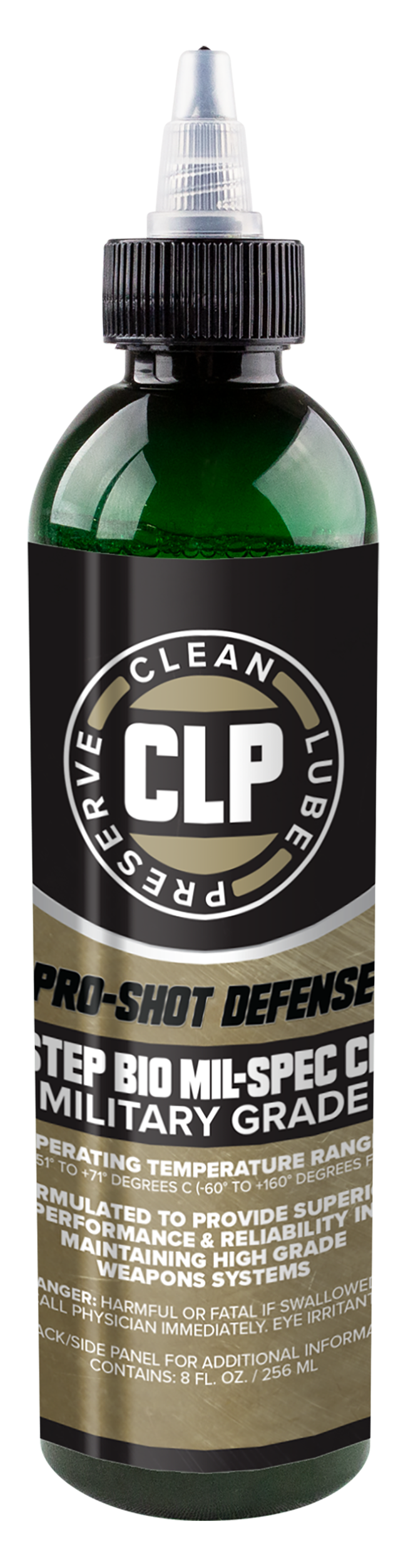 Pro-Shot 1STEP 1 Step BIO Mil-Spec CLP 8 oz. Squeeze Bottle