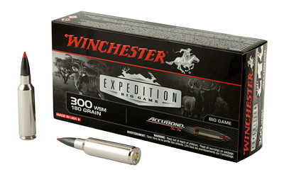 Winchester Expedition Big Game 300 WSM Accubond CT 180 Grain 20 Rounds