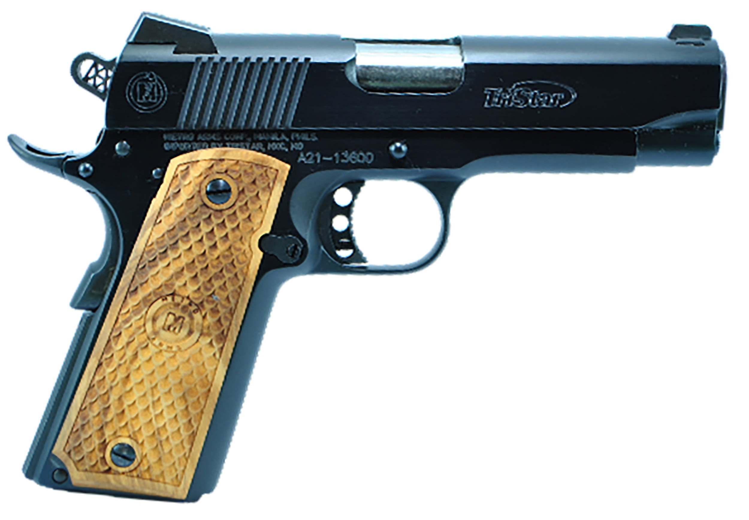 American Classic 1911 Commander Pistol 9mm 4.25in. Matte Blue 10 rd.