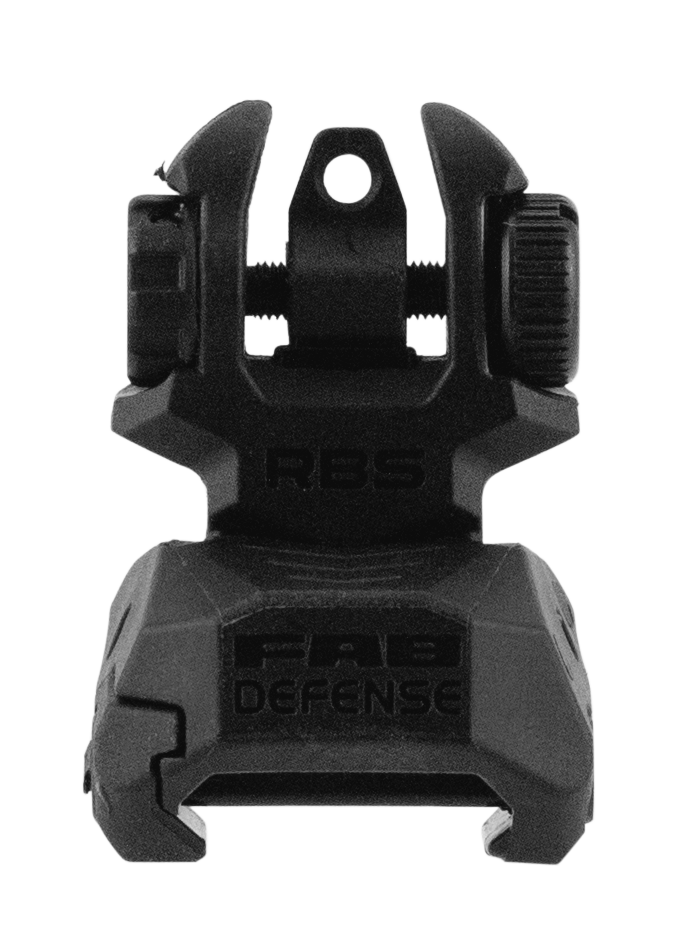 F.A.B. Defense FXRBS Folding Rear Sight Dual Aperture for AR-15 M16 M4