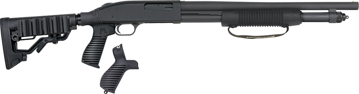 Mossberg 590 Tactical 12 Gauge 18.5in 7rd Matte Blued Shotgun