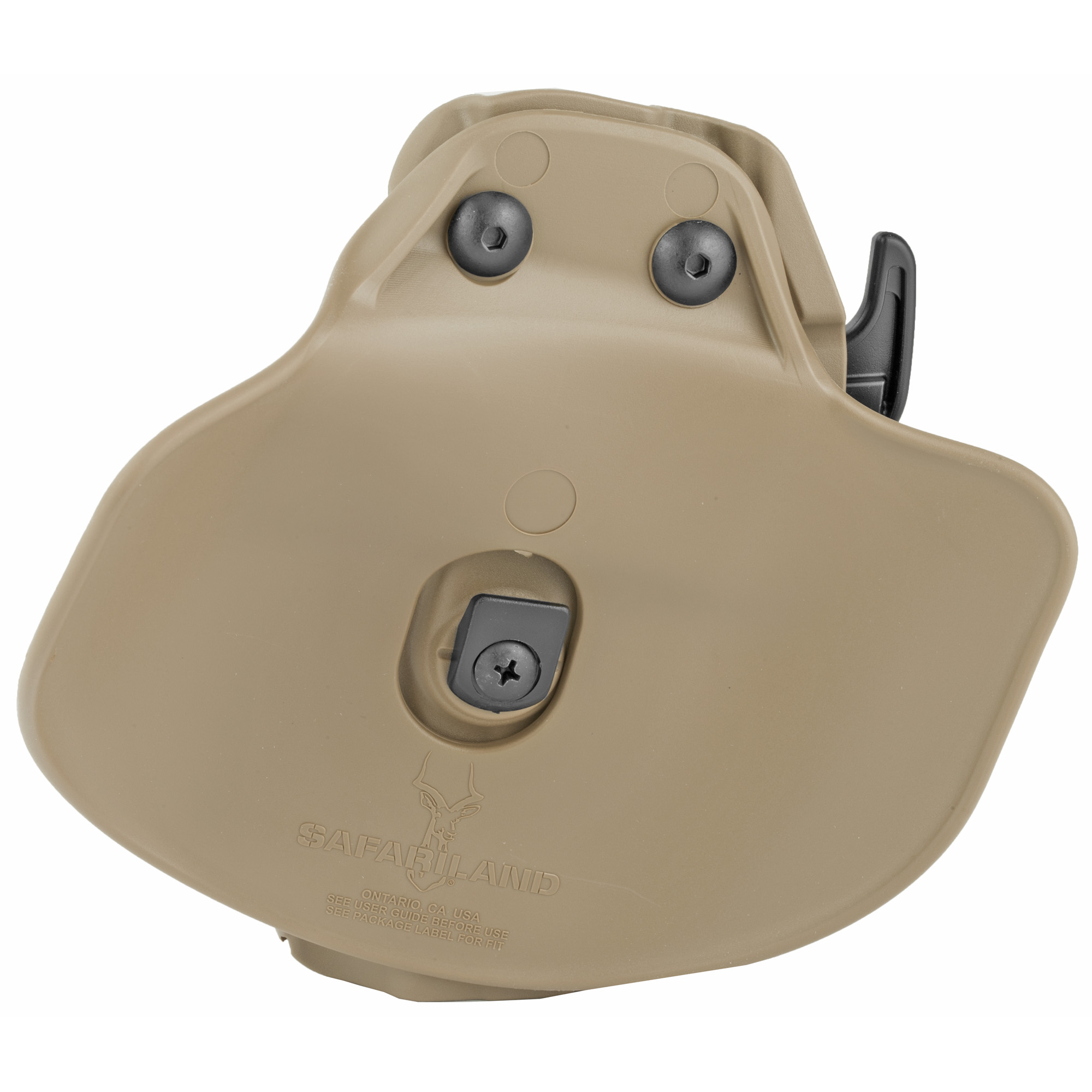 Safariland 578283551 GLS Pro-Fit  OWB Flat Dark Earth Polymer Belt Loop/Paddle Fits 3.30-4.25" Barrel, Belt 1.50" - 2.25" Wide Right Hand