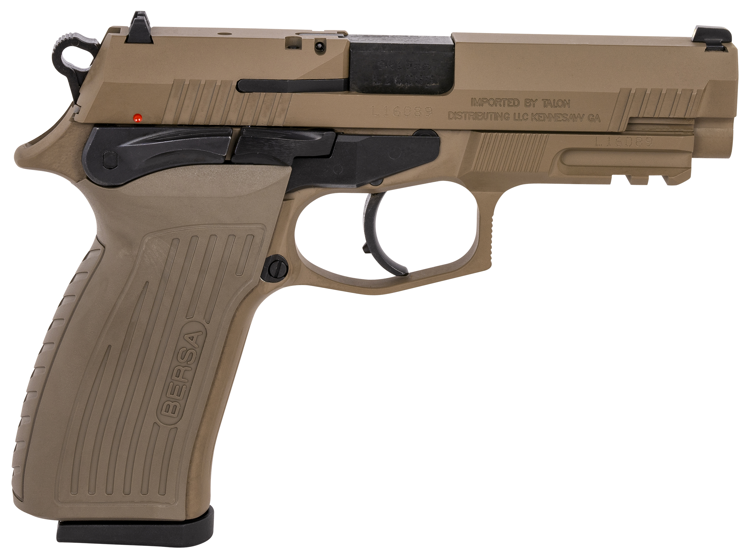 Bersa TPR 9mm Luger, 4.25in. Barrel, 17rd - FDE (TPR9FDE)