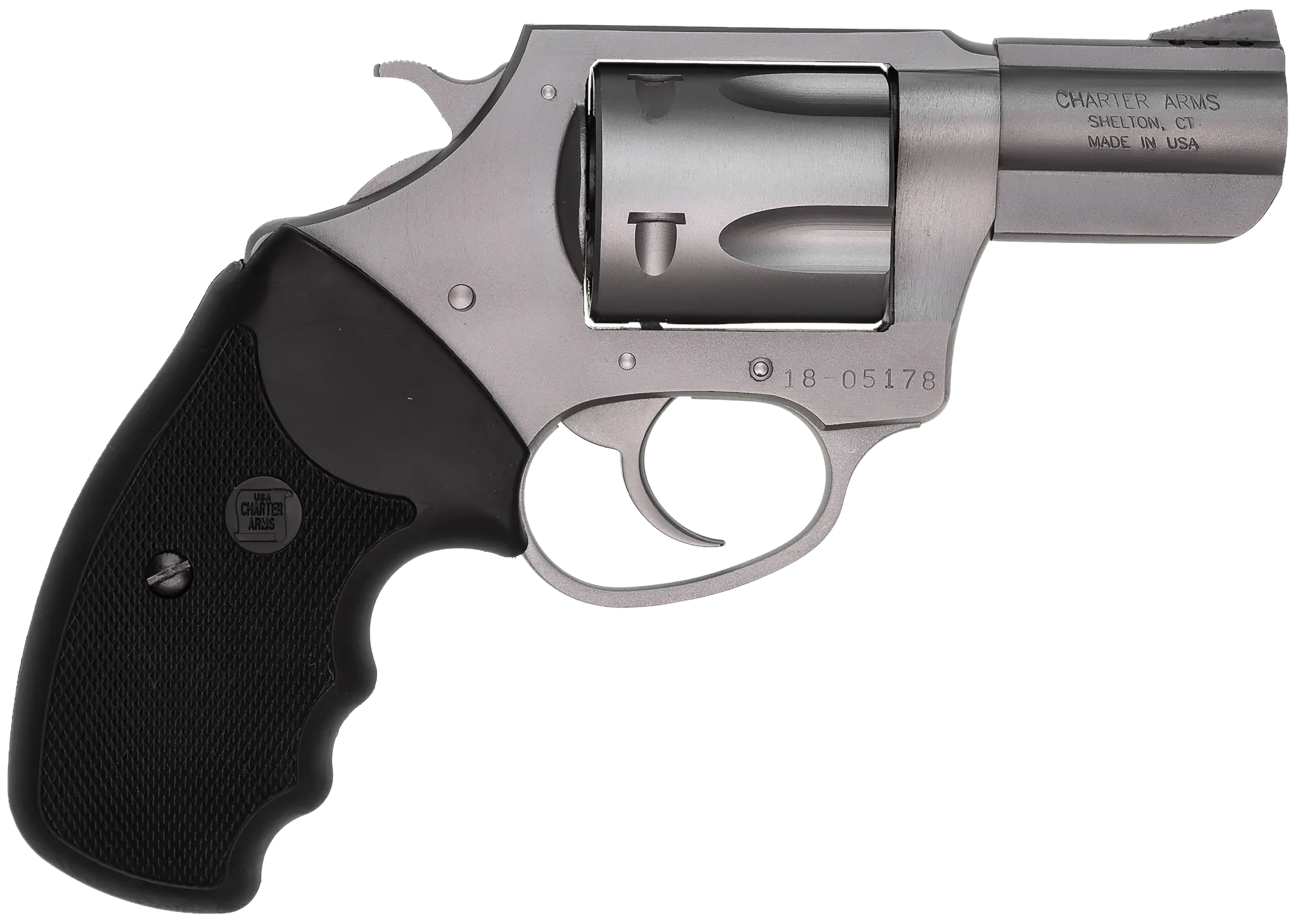 Charter Arms Mag Pug Revolver 357 Magnum 2.2 in Stainless 5 rd.