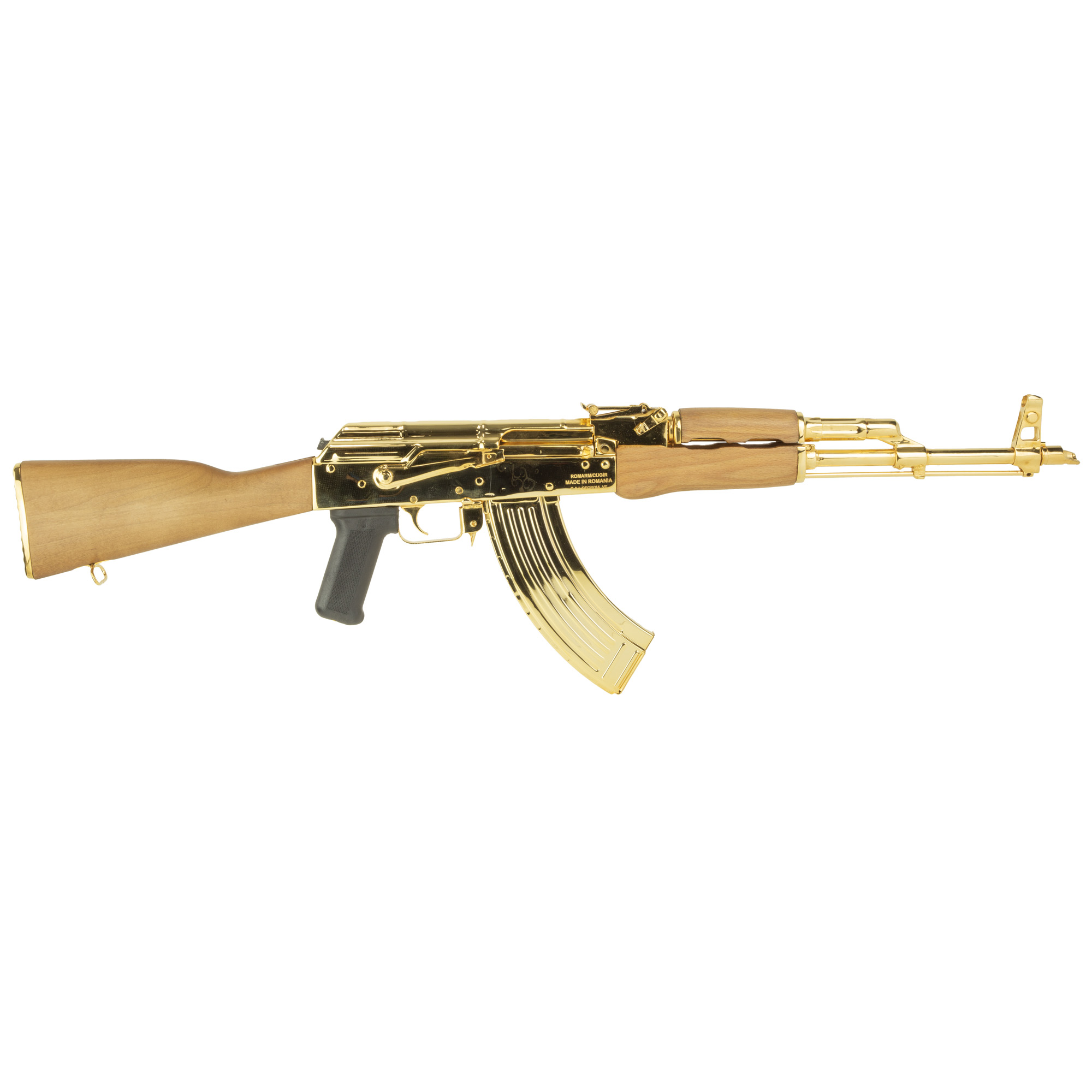 Century Arms WASR-10 7.62x39 16.25in 30 Round Gold Wood AK Style Rifle