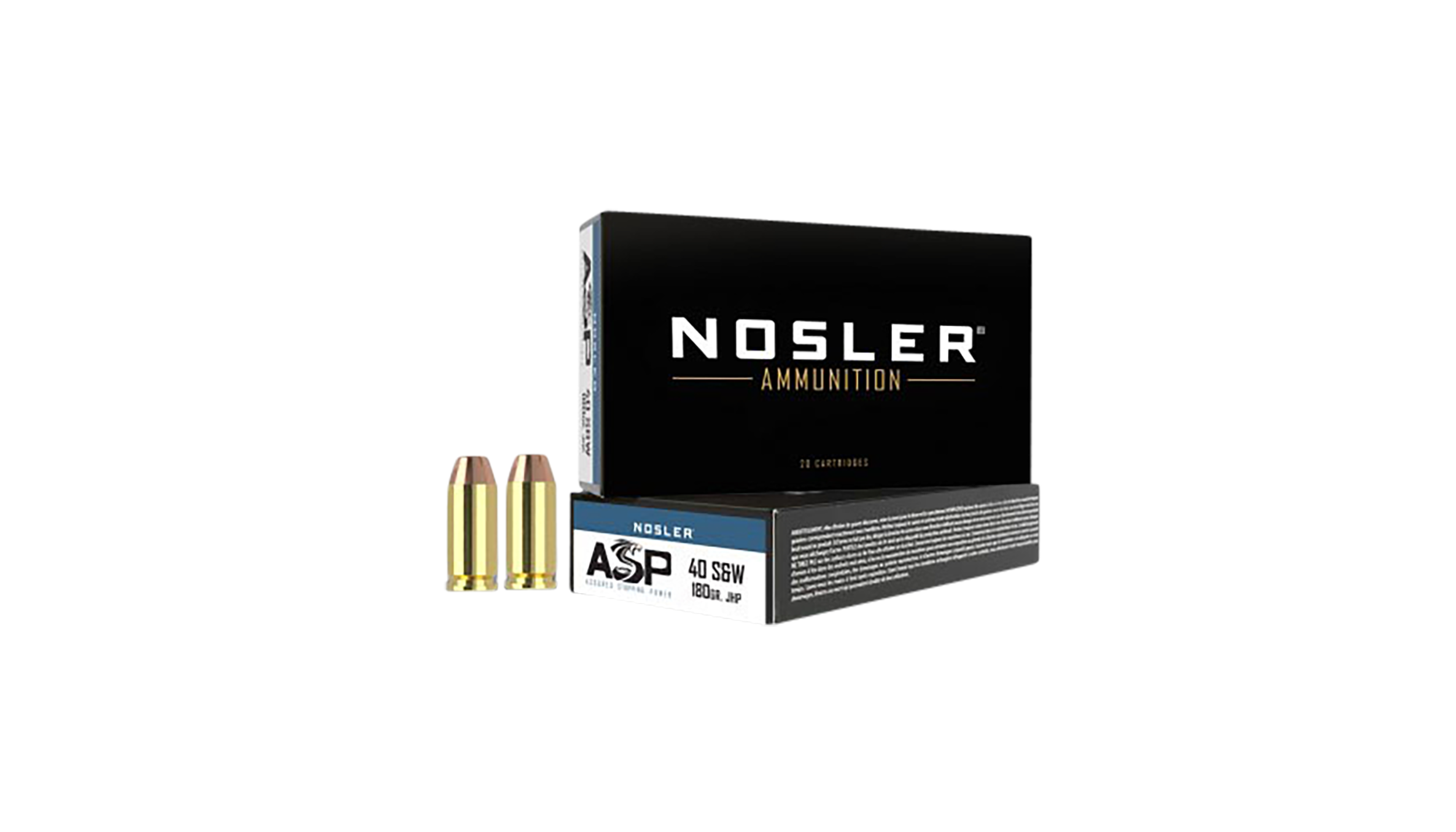 Nosler Match Grade 10mm Auto Jacketed Hollow Point 180 Grain 50 Rounds