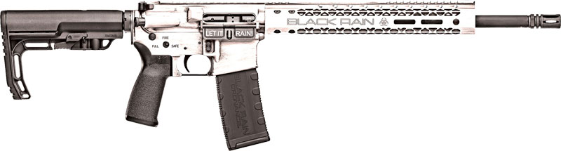 Black Rain Ordnance Spec+ Fusion Rifle 5.56 16 in. White Battleworn 30 rd.