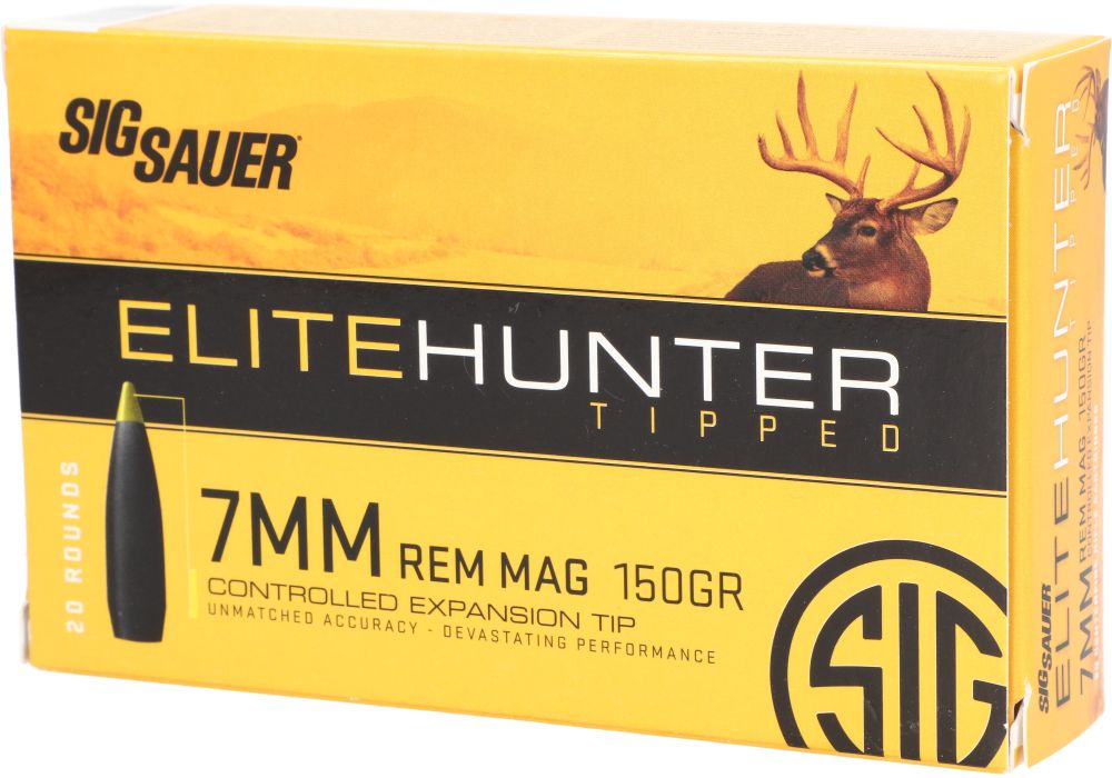 Sig Sauer 7mm Remington Magnum Elite Tipper 150 Grain 20 Rounds