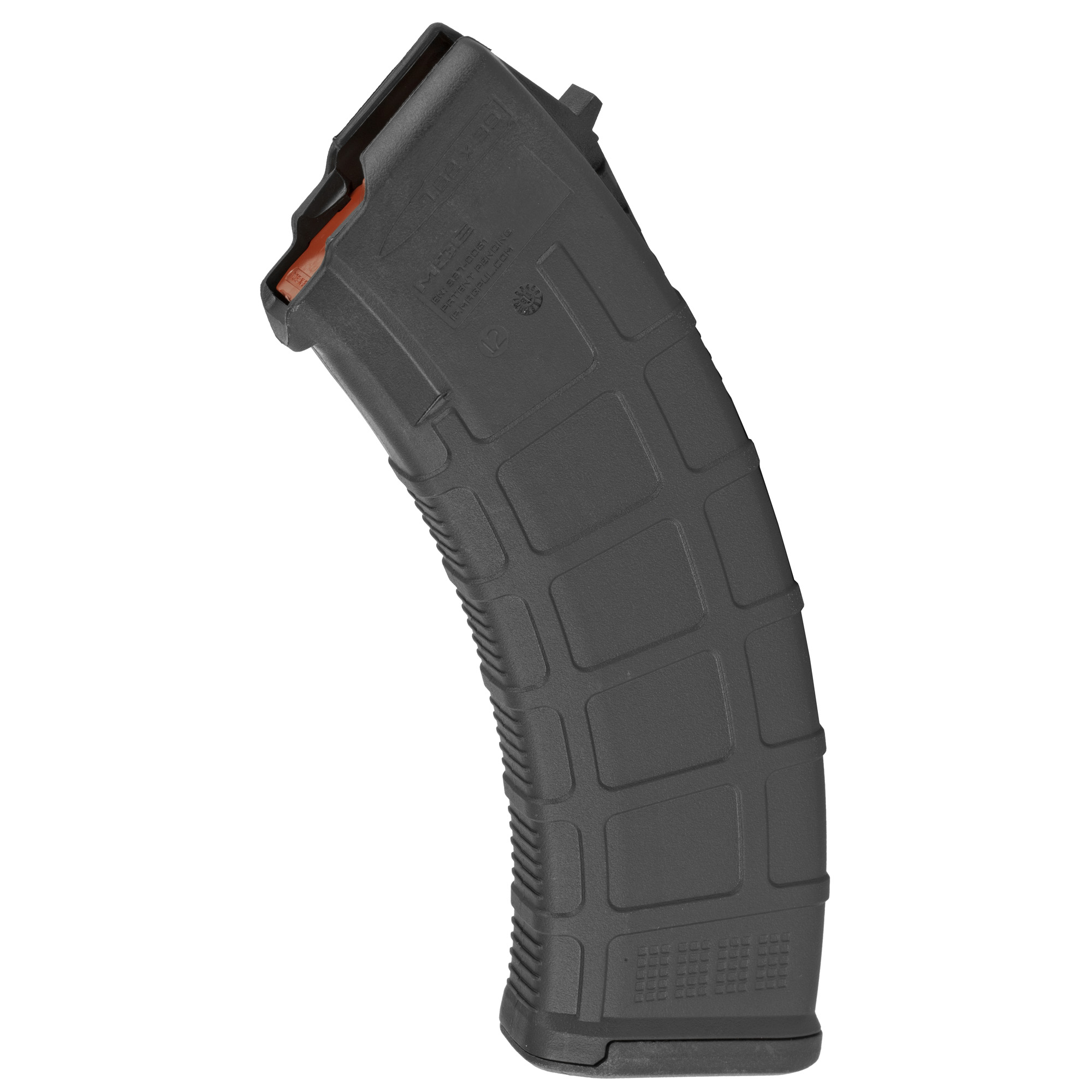 Magpul MAG572BLK PMAG MOE 30rd 7.62x39mm Fits AK-Platform/AKM Black Polymer