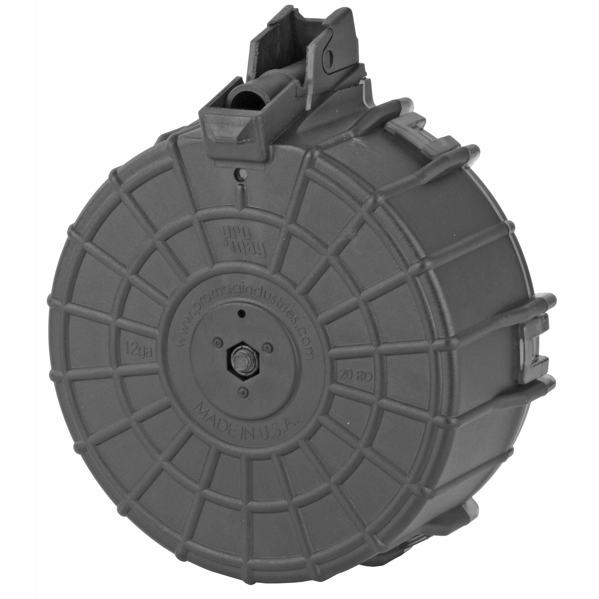 ProMag SAIA6 20rd Drum Magazine 12 Gauge Compatible with Saiga Shotguns