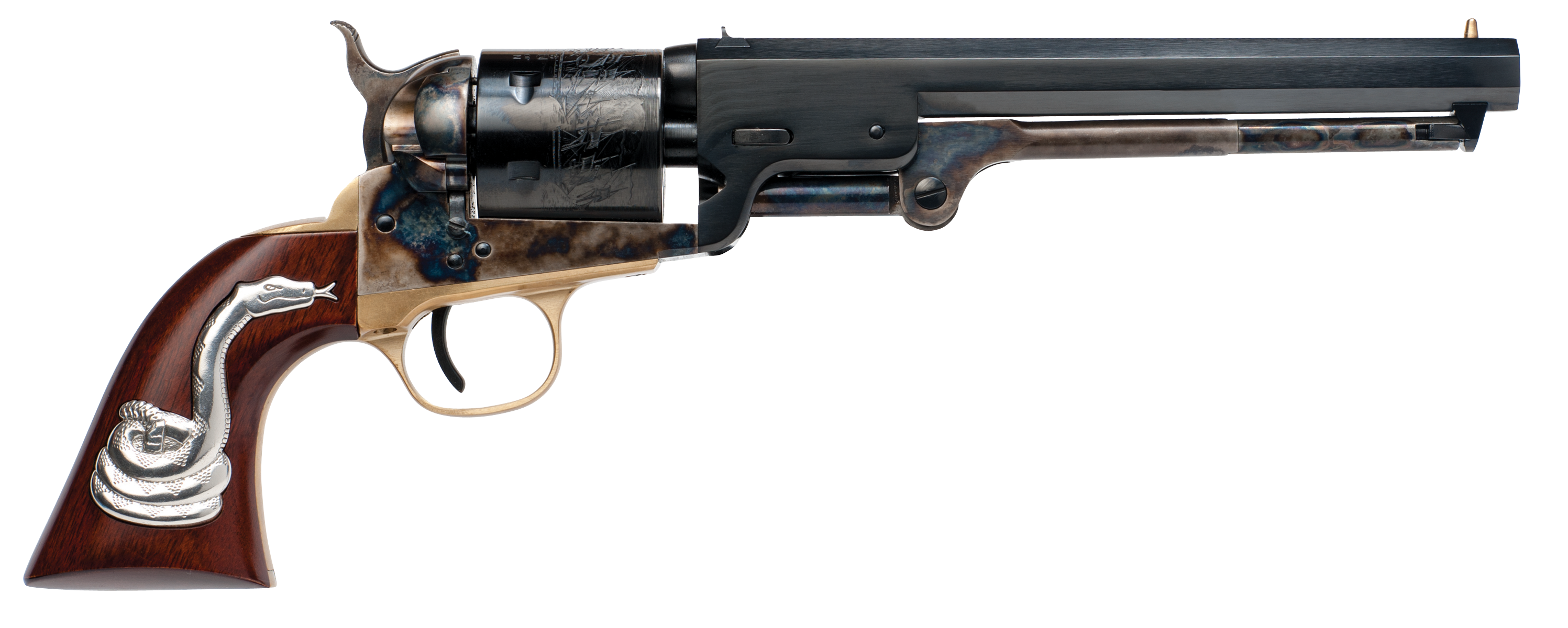 Cimarron Man With No Name Revolver 38 Special 7.5 inches 6 Shot Case Hardened