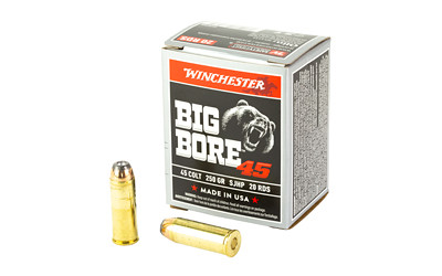 Winchester Big Bore 45 Colt Semi-Jacketed Hollow Point 250 Grain 20 Rounds