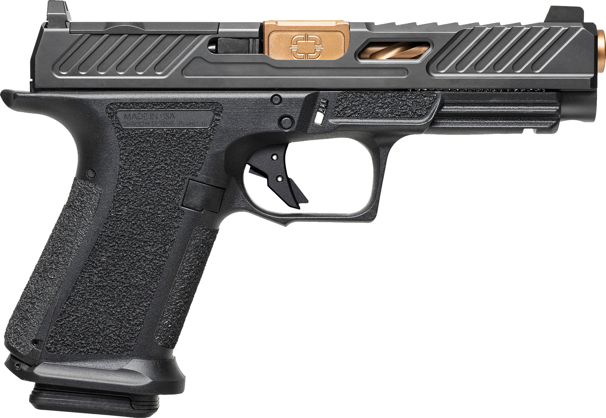 Shadow Systems MR920L 9mm 4.5in 15r Bronze Slide Optic