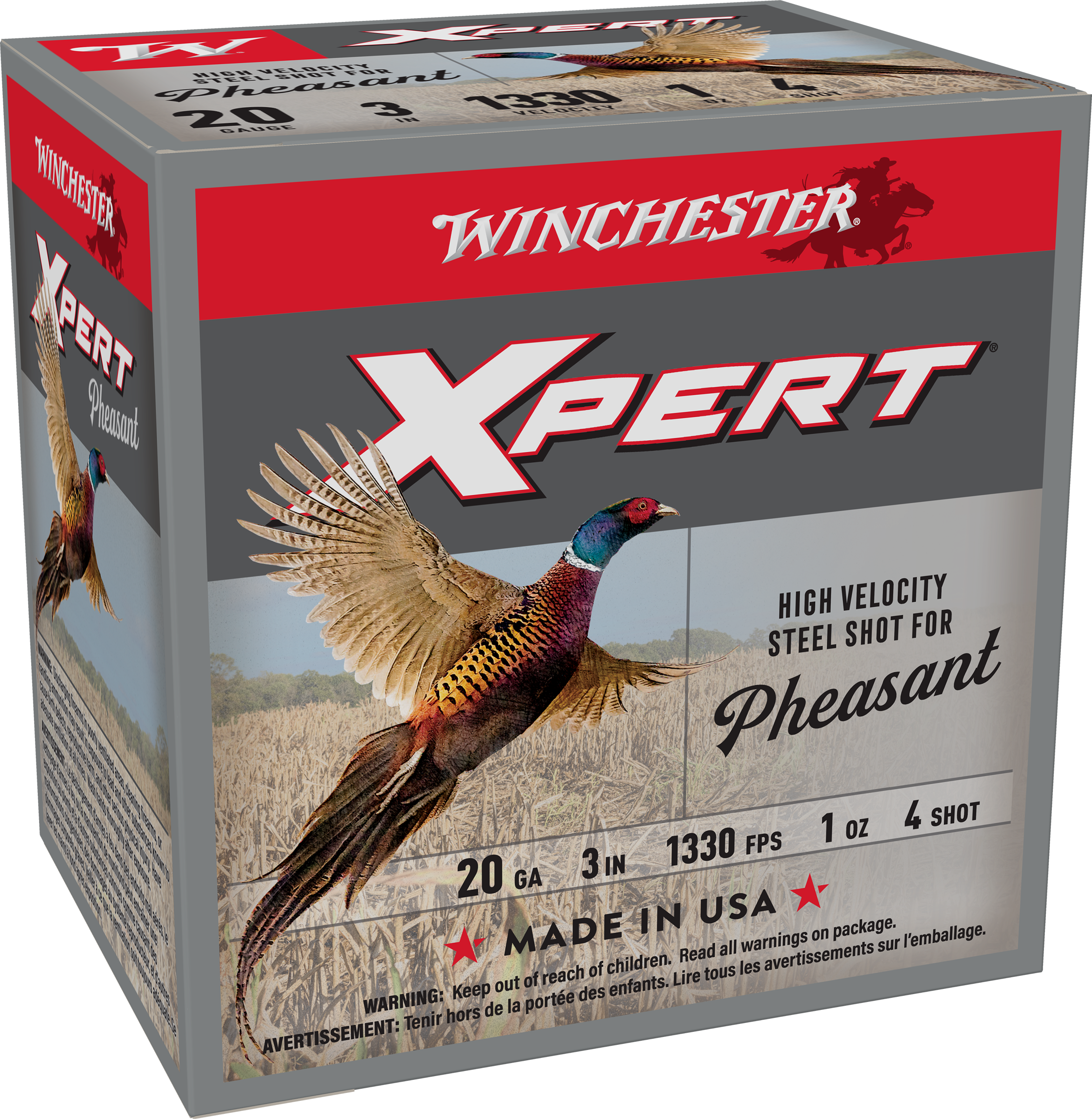 Winchester Super-X Xpert Pheasant Steel 20 Gauge Steel Shot 1 oz 25 Rounds