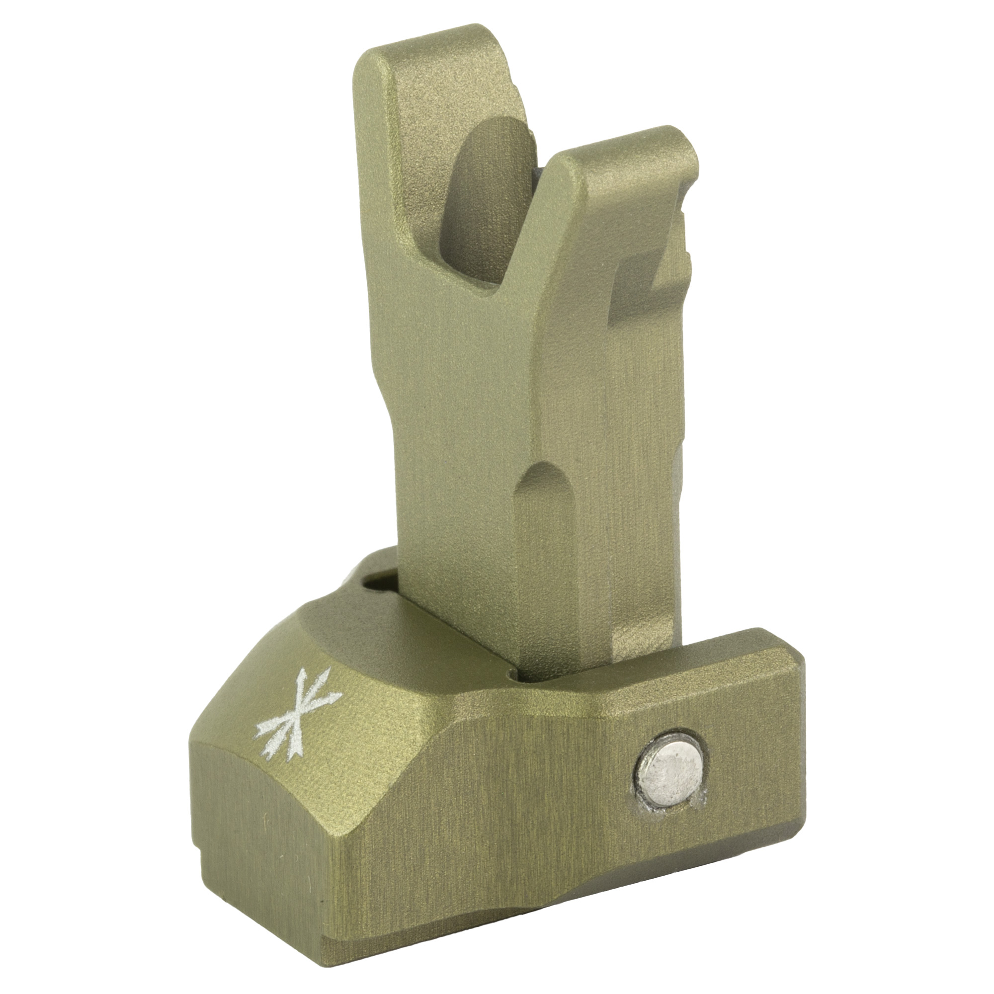 Unity Tactical FUSION Folding Front Sight FDE Rifle Iron Sight