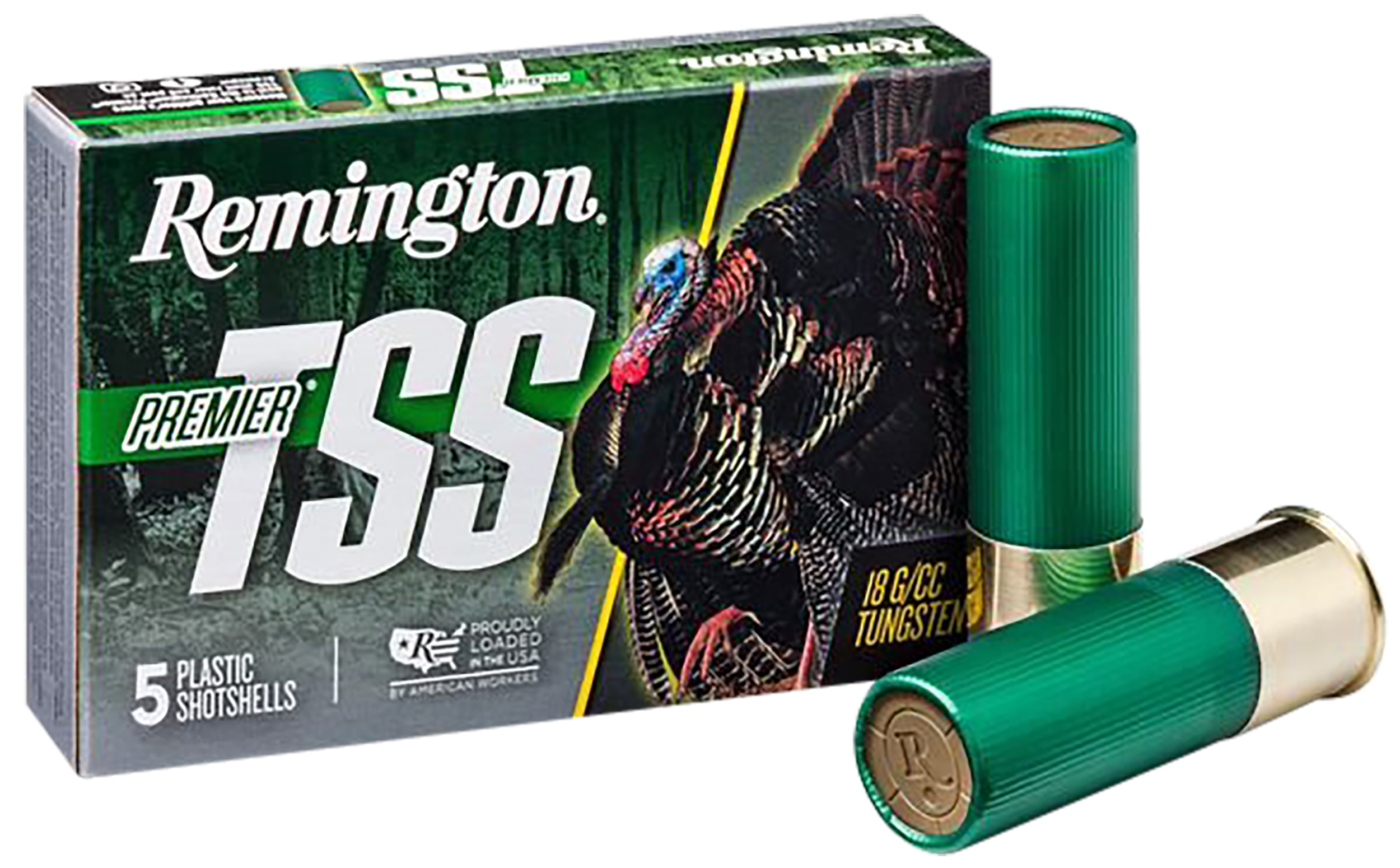 Remington Premier TSS 12 Gauge Tungsten Super Shot 1 3/4 Ounce 9 Shot 5 Rounds