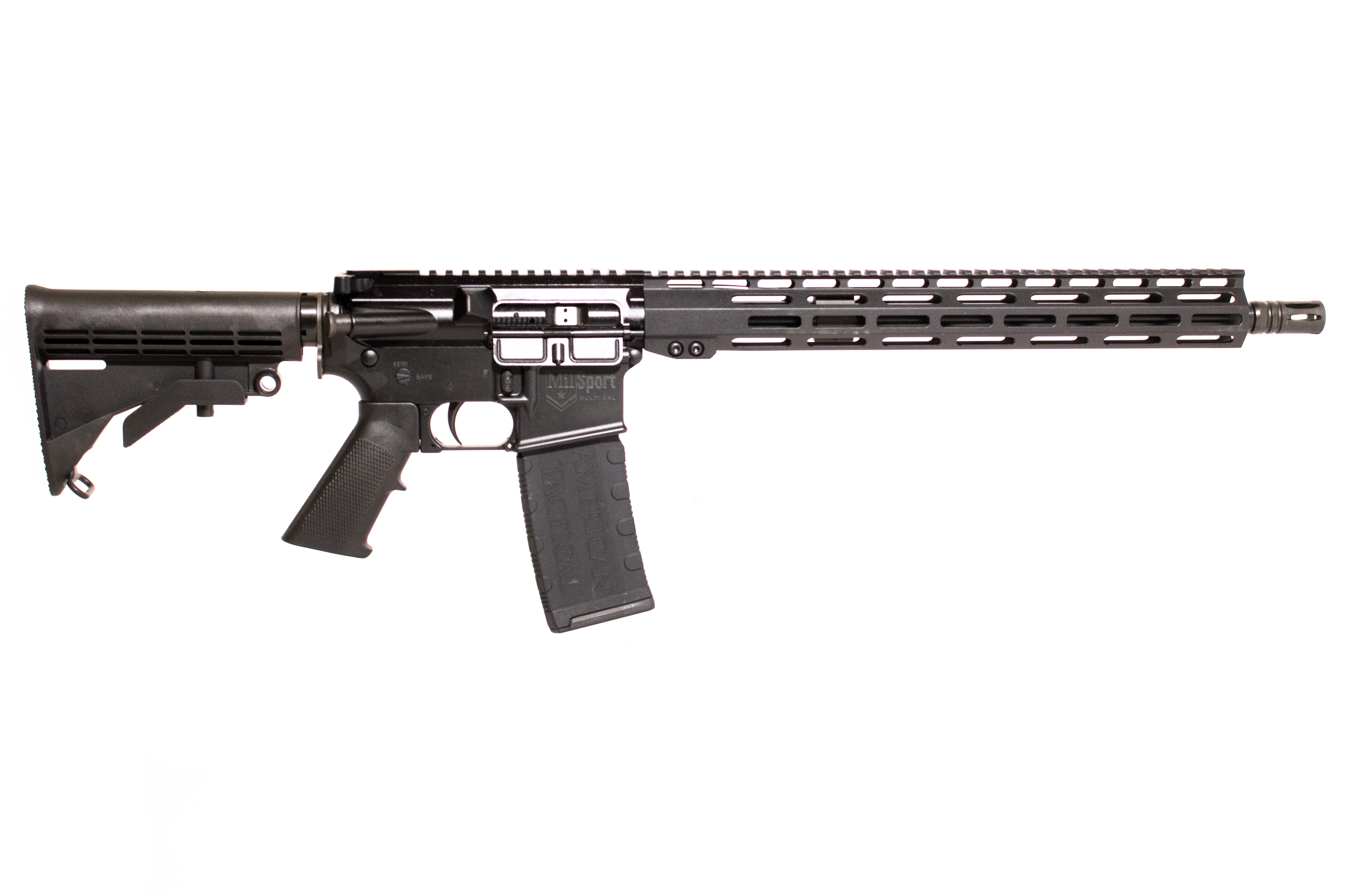 American Tactical Inc Milsport 5.56x45mm NATO 15in 30 Rounds Matte Finish