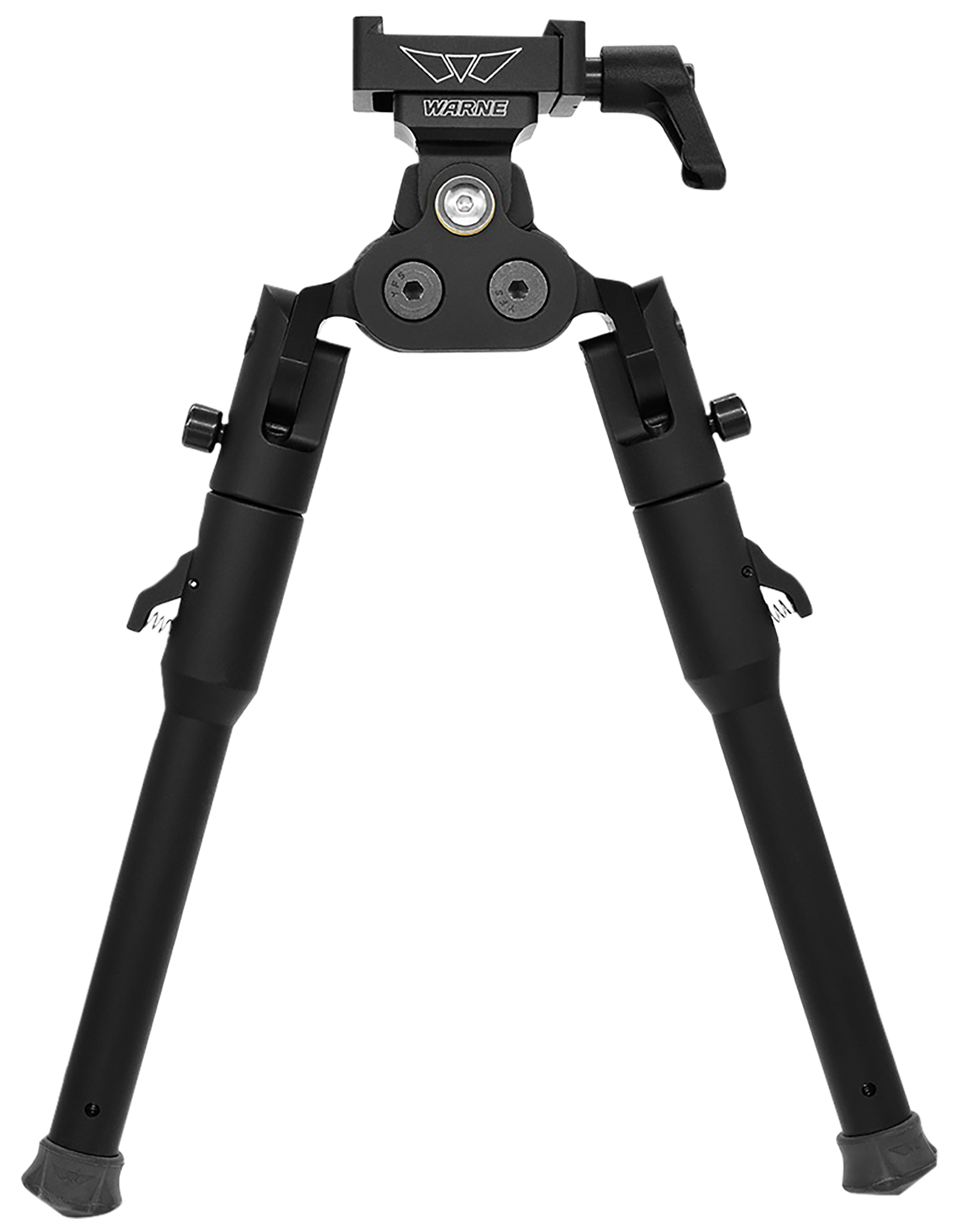 Warne 7922M Skyline Pro Bipod  Black Anodized ARCA Interface Head with Lite Legs