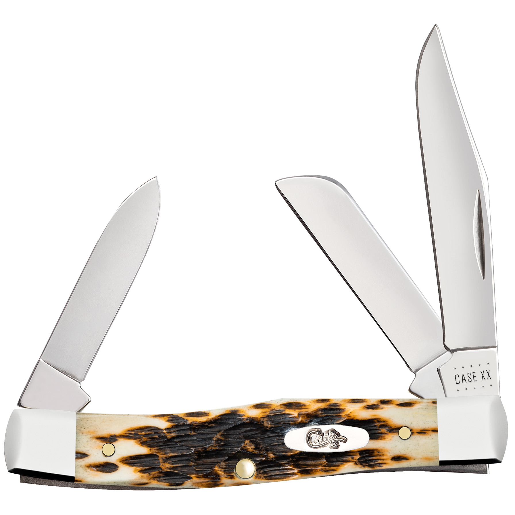 CASE MED STCKMN 3BL 35/8" AMBER BO