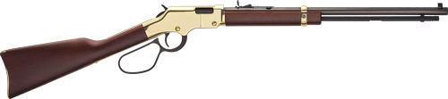 Henry H004VL Golden Boy Large Loop 17 HMR 12+1 20" American Walnut Brass...-img-0