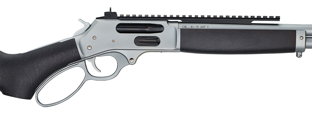Henry H010GAWP 45-70 Government 18.43" 4 Rounds Hard Chrome Plated Steel-img-1