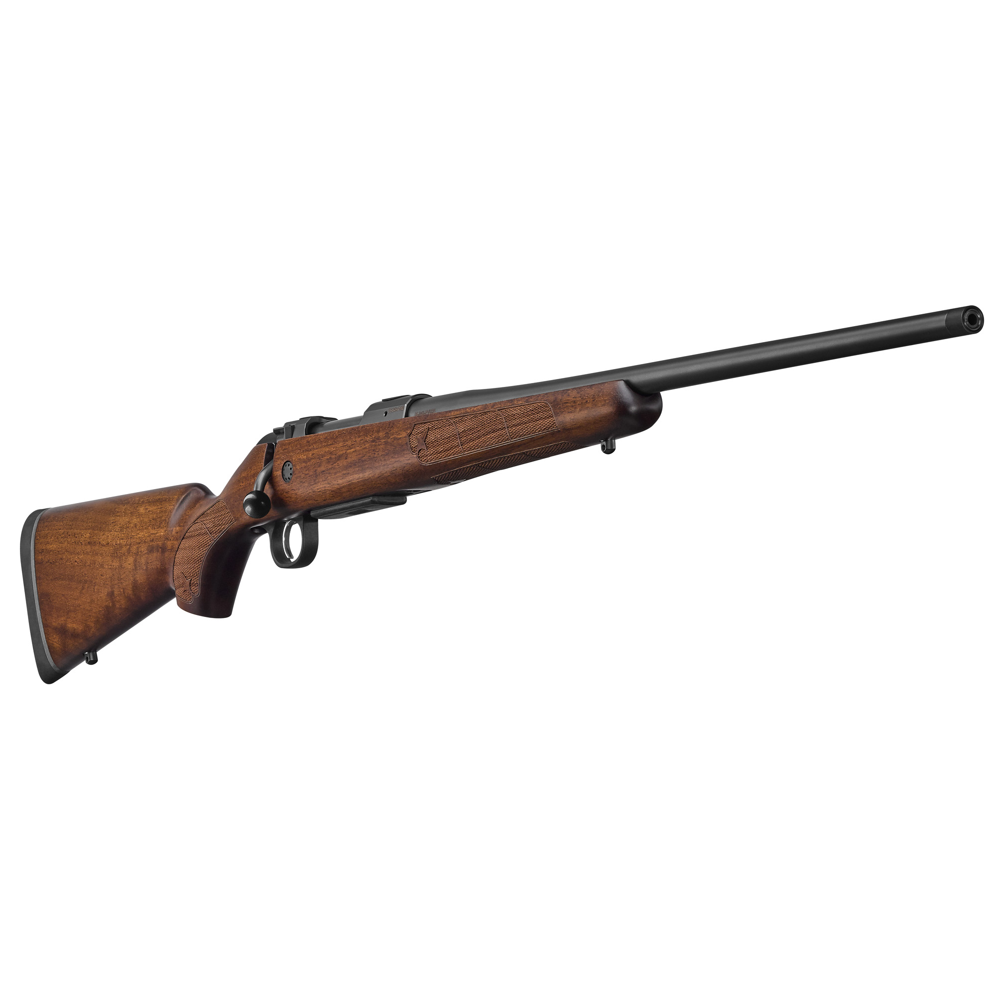 CZ 600 American ST2 6.5 Creedmoor 24" Threaded 5rd Satin Walnut Finish-img-2