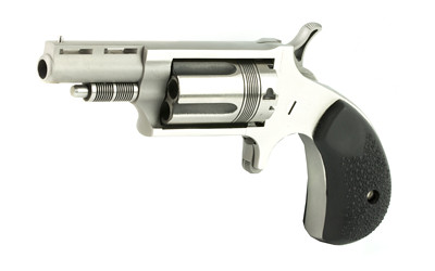 NAA Wasp Mini-Revolver Combo 22 LR-.22 WMR Stainess-Black 1.63 in. 5 rd.-img-2